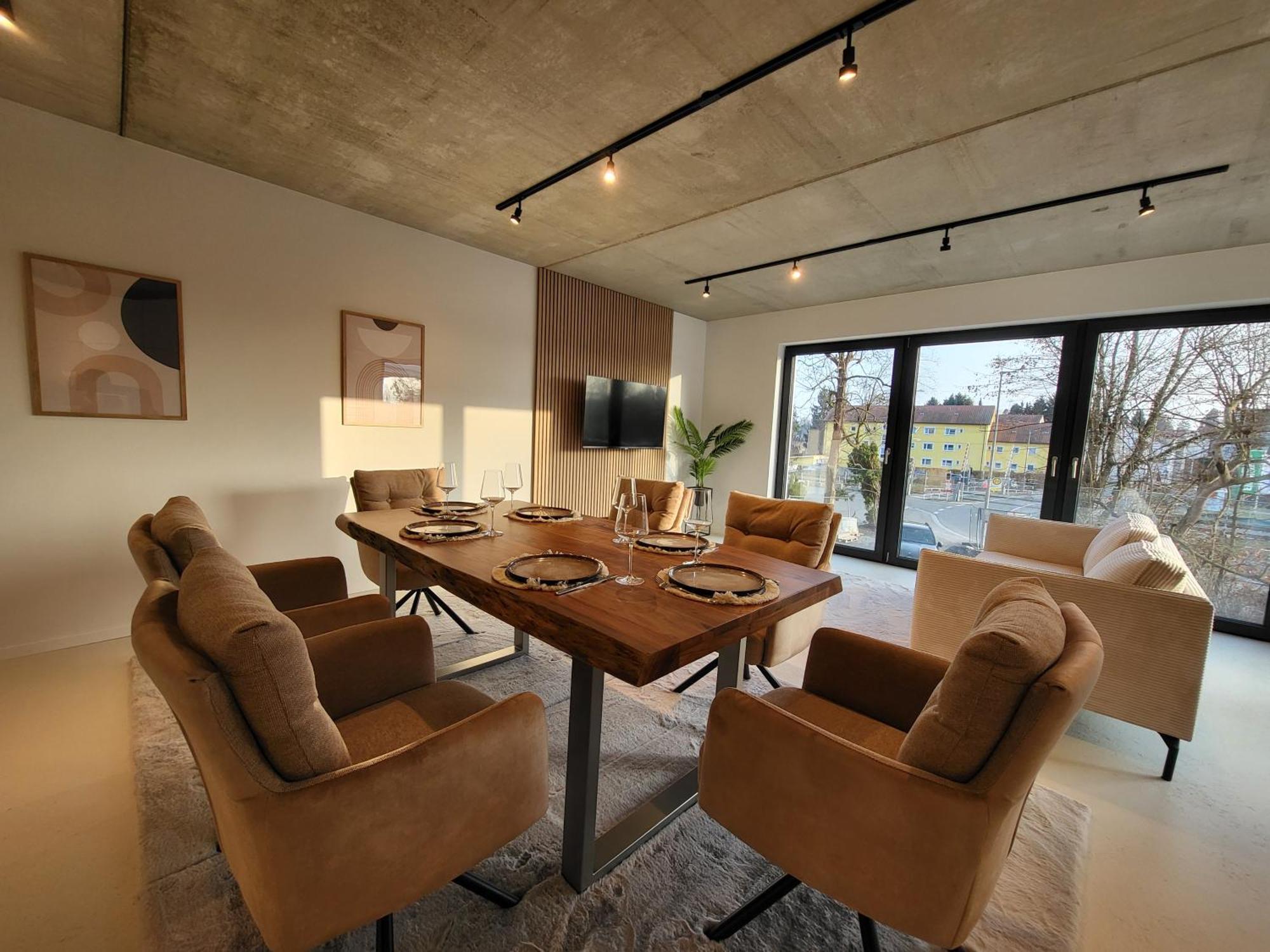 Sioux: Stilvolles Designapartment Am Bodensee Bodolz Экстерьер фото